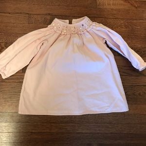 Moon Paris pink and gold sequin dress